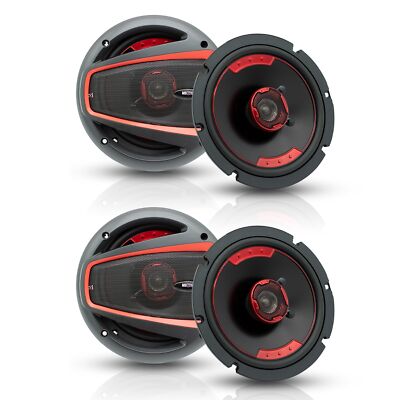 2 Pairs MB Quart XK2-116S 6.5'' 240W Slim Mount Coaxial 2-Way Speaker System