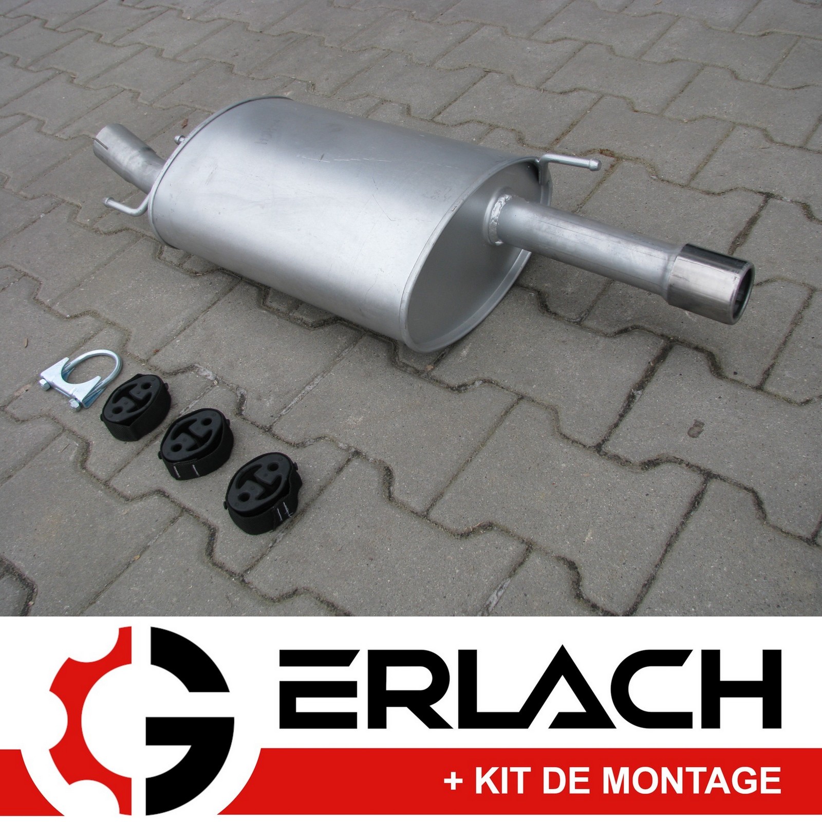 Silencieux arrière Ford Puma 1.6 1.7 16V pot echappement essence 598 de rechange