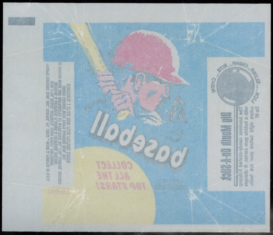 Envoltura de cera de béisbol Topps 1971 Foto 2 de 2