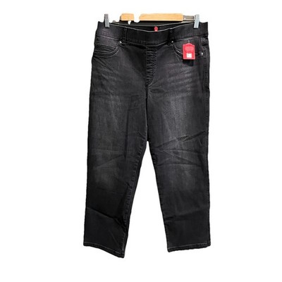Spanx Vintage Black Ankle Straight Leg Women's Jeans Size XL