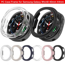 Rugged Watch Frame Hard PC Case Protector for Samsung Galaxy Watch8 40mm 44mm
