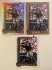 2025 Topps Series 1 Gabriel Moreno #235 Base, Rainbow Foil and Gold /2025