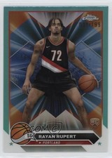 2023-24 Topps Chrome Aqua Refractor 38/199 Rayan Rupert #155 14lt