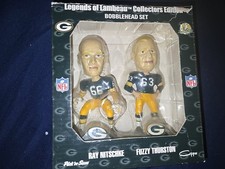 Topps Legends of Lambeau Bobblehead Set Ray Nitschke Fuzzy Thurston
