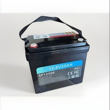 Batteria 12.8v 50 Ah LiFePo4 Camper Nuovo Celle Prismatiche