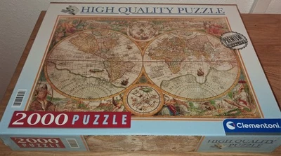 Puzzle Weltkarte 2000 Teile, High Quality Puzzle - NEU/OVP - Bild 1 von 4