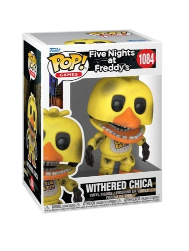 Funko POP! FNAF Five Nights At Freddy’s WITHERED CHICA #1084 With Box Protector