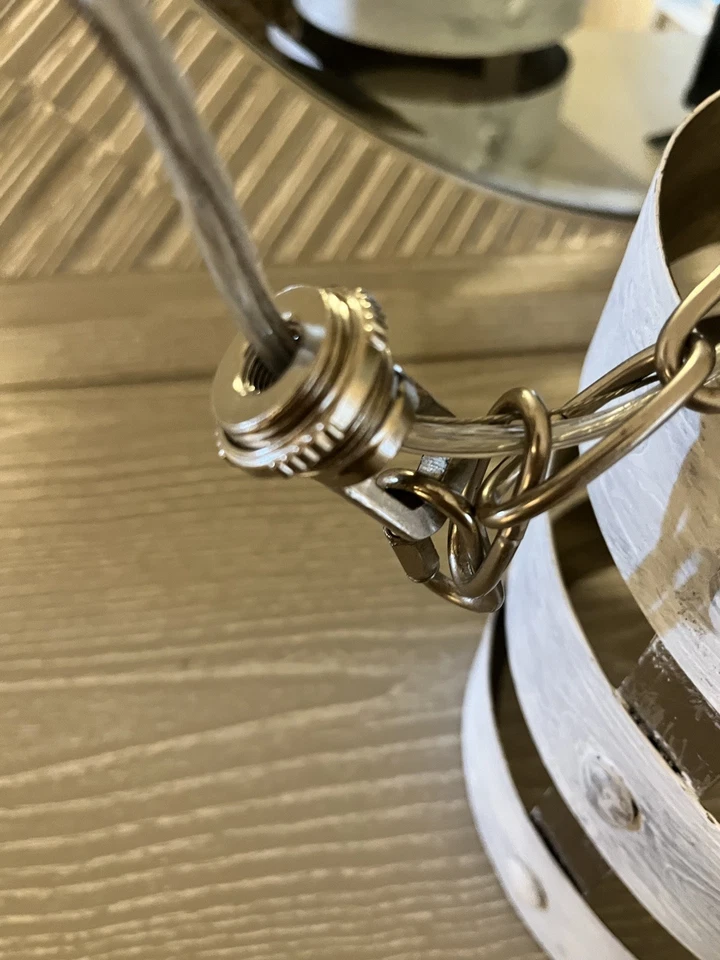 Gulliver 8-1/2 in. 1-Light Graphite Coastal Drum Mini Pendant by Progress Light - Image 2 of 4