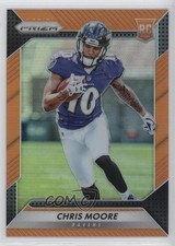 2016 Panini Prizm Rookie Orange Prizm 20/299 Chris Moore #282 5u3