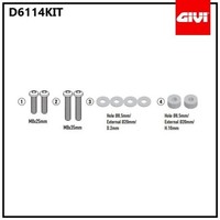 Set Erweiterung Givi D6114Kit FüR Windschutzscheibe 6114Dt, Kymco Agility 300