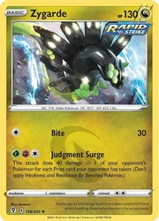 Zygarde 118/203 Reverse Holo Evolving Skies