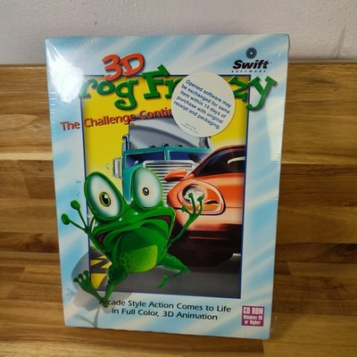 3D Frog Frenzy (PC) CD-ROM (PC) Game Windows 95 Big Box New Sealed 