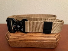 Safe Life Defense 1.5 Inch Web Belt Coyote Tan L (37-42) - NOT A TACTICAL /DUTY