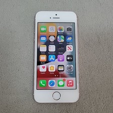 Apple iPhone SE 16GB Rose Gold A1662 iOS 15.8...