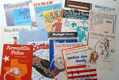 Vintage Schaum Children s Piano Solo Sheet Music 18 Pc. Lot Grade 2 (C), Level 3