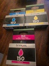 3 Pack Genuine Lexmark 150 Ink Cartridge for S315 S415 S515 Pro715 Pro915