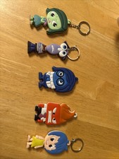 Disney Pixar Inside Out Keychains Lot Of 5  2 Need The Rings