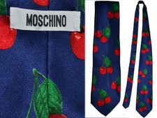 MOSCHINO Tie Man 100% Silk Special Collectors MO12 T0P