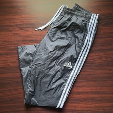 Adidas Originals Pants Track Nylon Black 3 St...