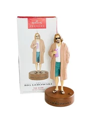 2023 Hallmark Big Lebowski The Dude Magic Sound Christmas Ornament