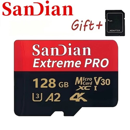 Microsd Storage Card Container High Capacity Micro SD Card TF Memory Card for Camera Phone Tablet ...