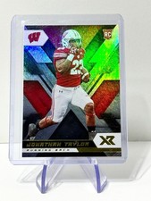 2020 Panini XR Jonathan Taylor Rookie Card #10 Wisconsin Badgers. rookie card picture