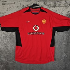 Manchester United 2002/2003/2004 Home Football Shirt Nike XL Extra Large 184947