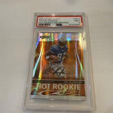 2007 Score Select Calvin Johnson RC AUTO /40 PSA 9 (POP 1!)
