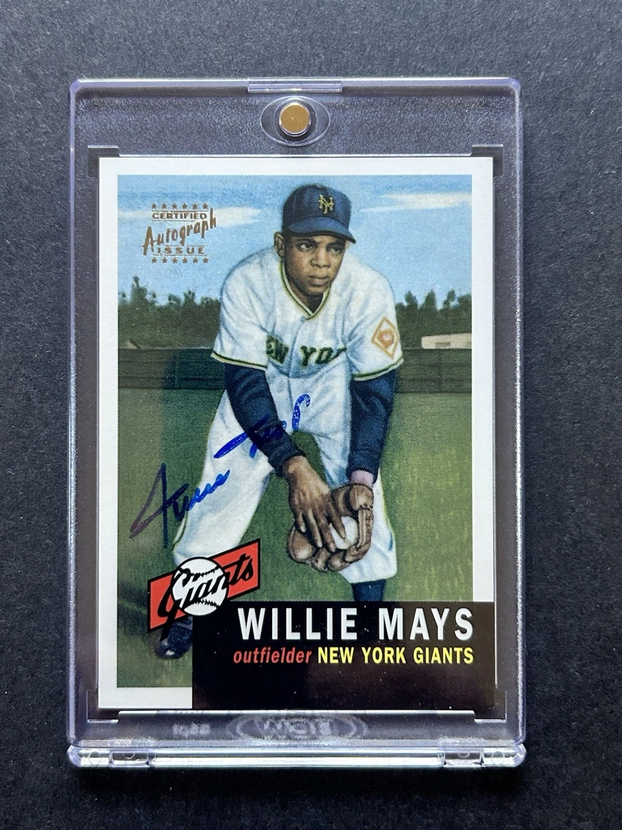 willie mays autograph products for sale | eBay