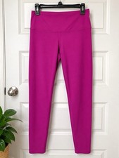 Fabletics Pink High Waisted Leggings Women’s Large Athleisure Yoga Gym