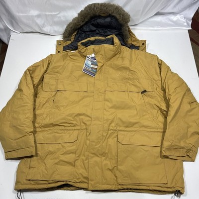 NXP Northern Explosion Yellow Men s Winter Coat Size 4XL
