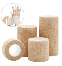 Self Adherent Cohesive Bandage Wrap Stretch Non Woven Self Adhesive Tape - Skin