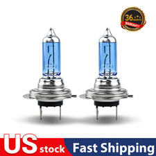 2x Super Bright H7 Halogen Headlight Bulbs Conversion Kit High Low Beam White 2x Super Bright H7 Halogen Headlight Bulbs Conversion Kit High Low Beam White