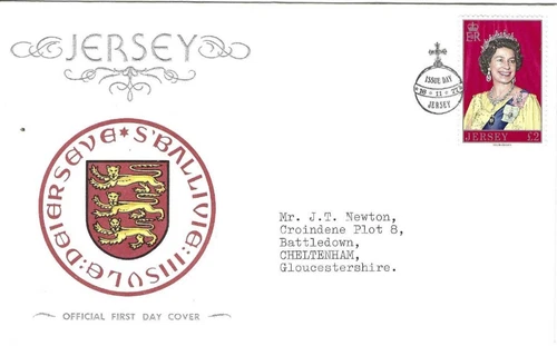 Jersey Comm/FDC -  Definitive - 1977 - (JES278)