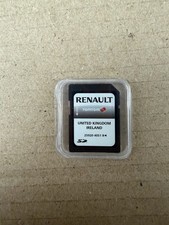 ❌ Renault Genuine TOMTOM Sat Nav SD Card x1 United KINGDOM / IRELAND 259204051R
