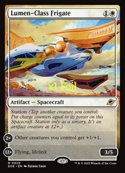 Lumen-Class Frigate 25/160 Edge of Eternities Foil Rare