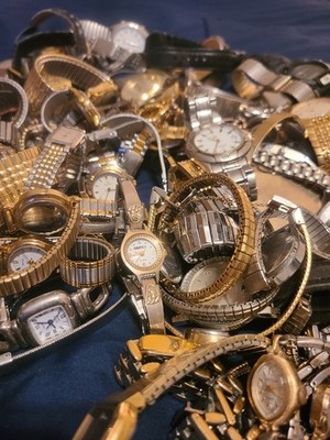 8 Piece Vintage And Modern Estate Sale Watch Lots