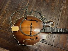 MANDOLIN STRAP (PARACORD)-Black, Green and Khaki