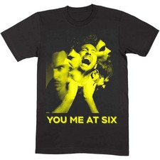 Image of You Me At Six Unisex T-Shirt Suckapunch Photo Black (L)