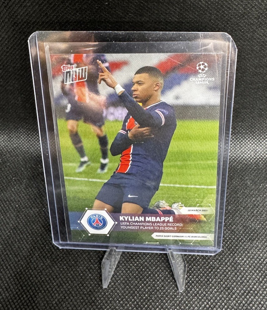 2020-21 Topps Now UEFA Champions League - Kylian Mbappe #053 /3020