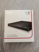LG Storage GP60NB50 External Ultra Slim Portable DVD RW 8x Black NEW SEALED