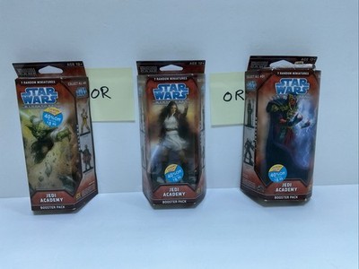 Star Wars Miniatures 1 JEDI ACADEMY BOOSTER PACK  Factory Sealed