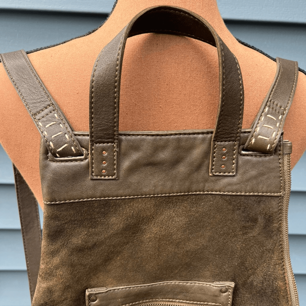 Free People x We The Free, Sage Backpack in Bitter Olive  display picture 3
