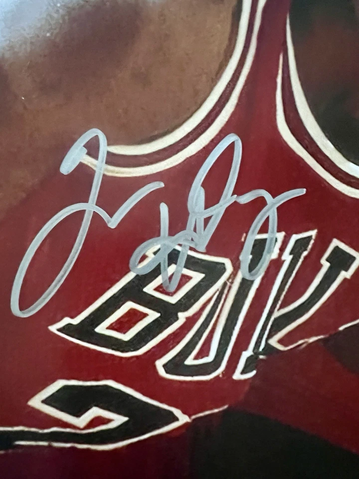 Tim Hardaway Signed Miami Heat 16x20 Photo JSA COA Michael Jordan RARE - Image 2 of 4