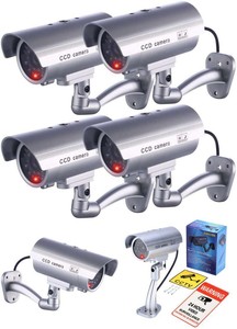 Normal Design 4securitycamera Dummy Fake Indoor Outdoor Cctv Dummy Security Safe Simulated Led 726084382947 Styles Colors Aksarapublic Com