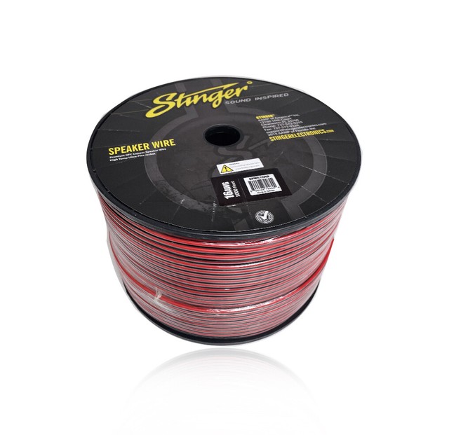 150 Feet Stinger Pro 16 Gauge Black and 