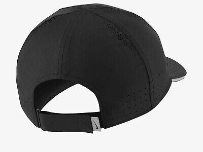 Nike Unisex DRY Aerobill Feather Caps Hat Black Casual Fashion Cap  DC3598-010