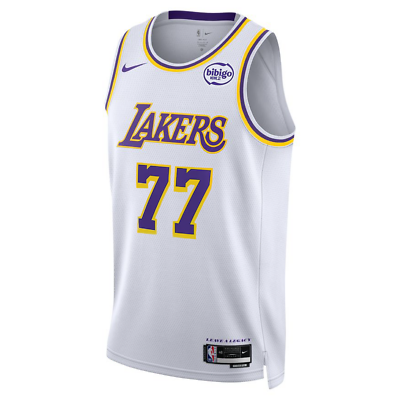 Los Angeles Lakers Luka Doncic #77 Nike 2025 Bibigo Swingman