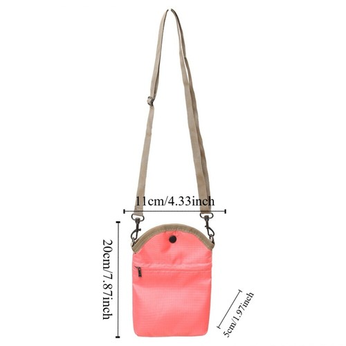 Casual Mini Square Bag Adjustable Strap Mobile Phone Bag Travel - Picture 2 of 16
