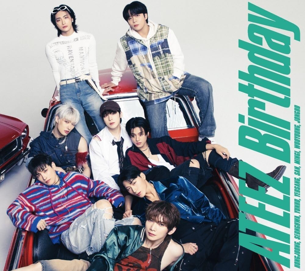 ATEEZ Birthday Limited Edition Type B CD+Photo book+Trading Card